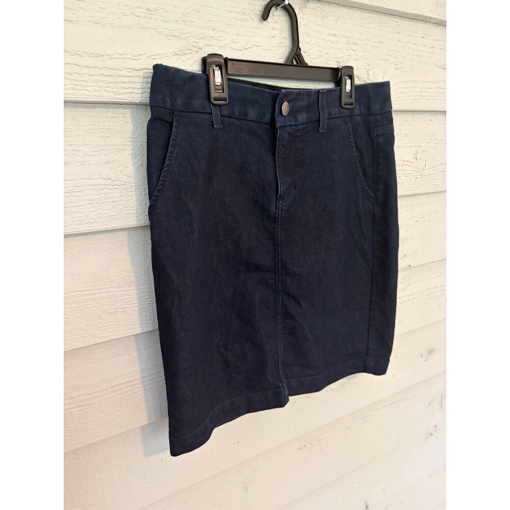 Banana Republic Dark Wash Denim Pencil Skirt – Size 6 - Picture 3 of 7